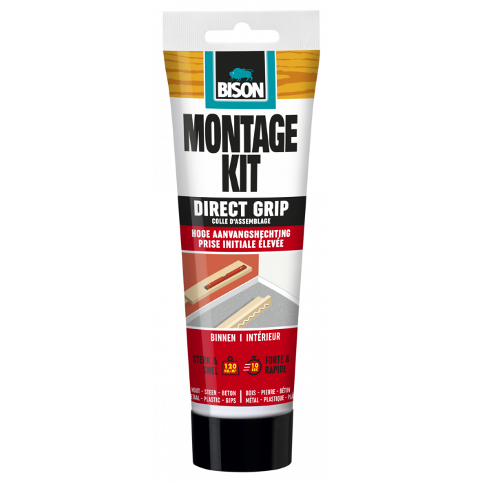 Bison Montagekit Direct Grip - camee - 175 gram - tube - 6308234