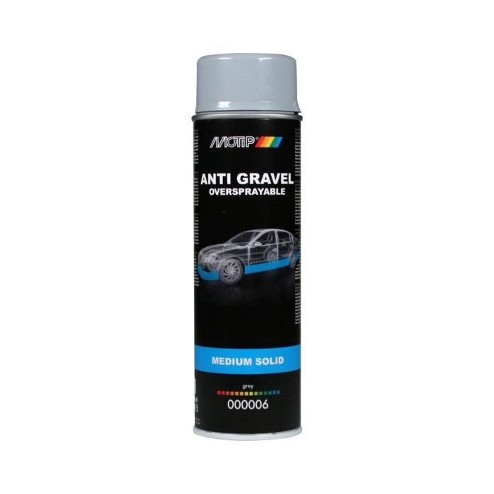 Motip Anti-steenslag spray - grijs - 500 ml - 000006