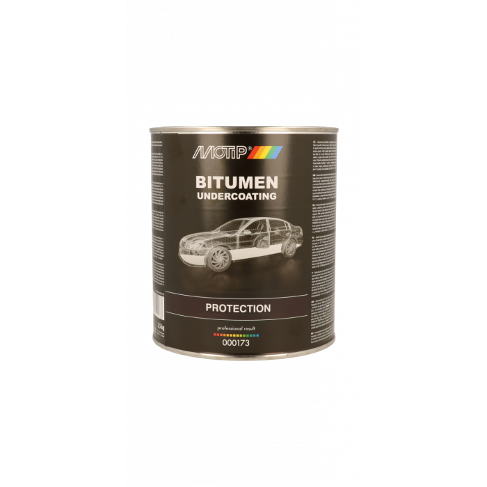 Motip Bitumen undercoating - zwart - 1,3 kg - 000016