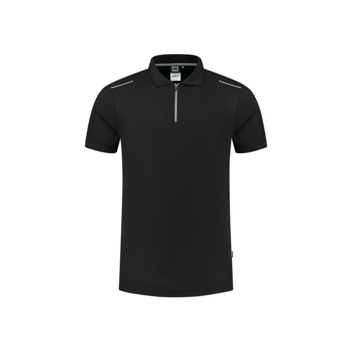 Tricorp 202703 Poloshirt accent - Black-Grey