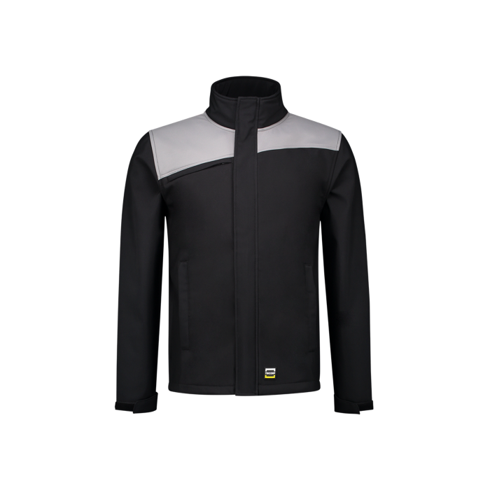 Tricorp 402021 Softshell jas Bicolor Naden - Black-Grey