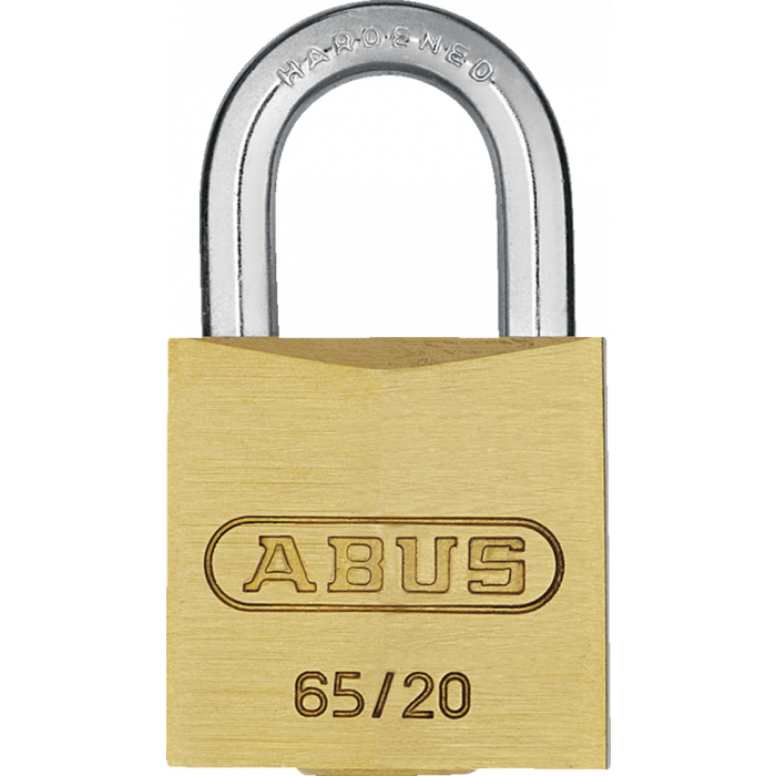 Abus 65/20 KD Hangslot messing - 02318