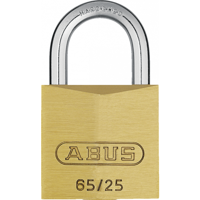 Abus 65/25 KD Hangslot messing - 02324