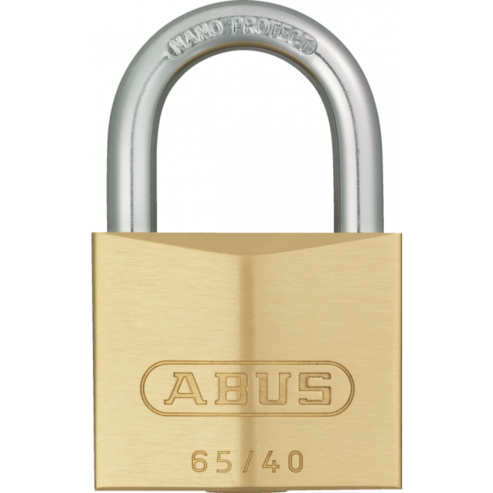 Abus 65/40 KD Hangslot messing - 02337