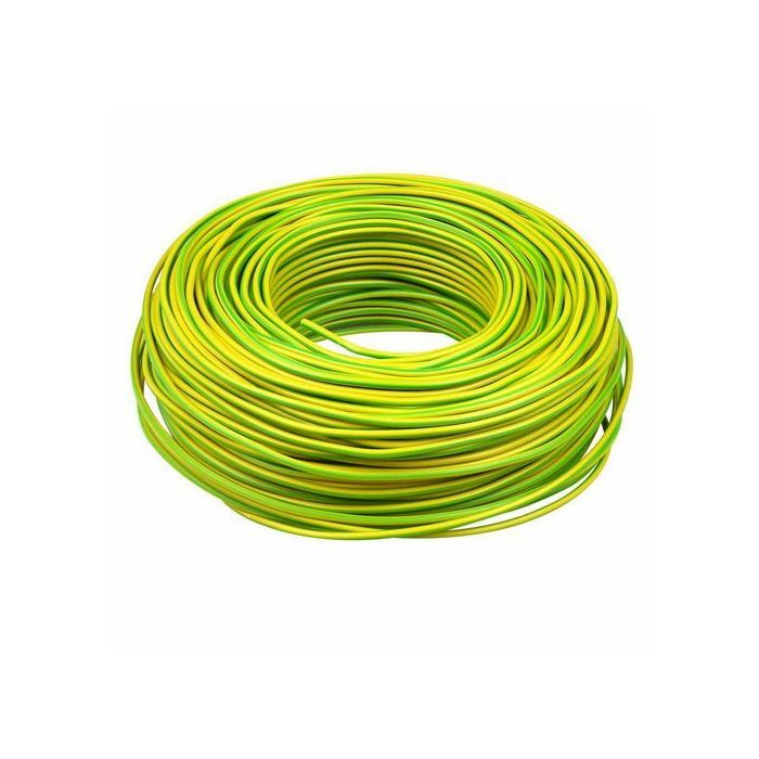 Donne VD draad 2.5 mm² aarde - groen/geel ECA - 100 meter