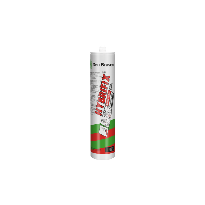 Zwaluw hybrifix kit - bruin - 290 ml