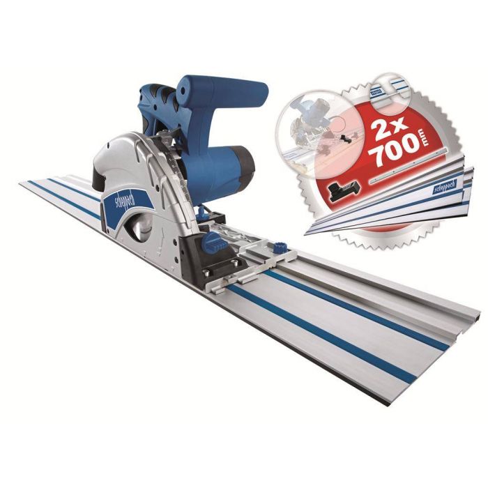 Scheppach PL55 invalzaag 160 mm met geleiderail - 1200W - 5901802915