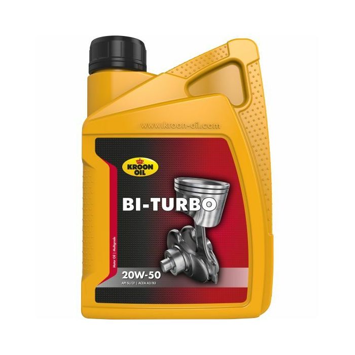 Kroon-oil Bi-turbo 20W-50 motorolie - 00221 / 00340