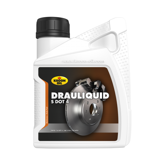 Kroon-oil Drauliquid-S DOT 4 synthetische remvloeistof - 35663 / 04206