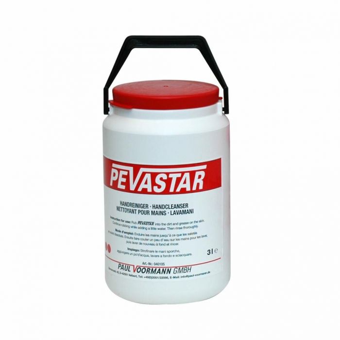 Pevastar industriële handzeep - handreiniger - wit - 3 Liter - 046305