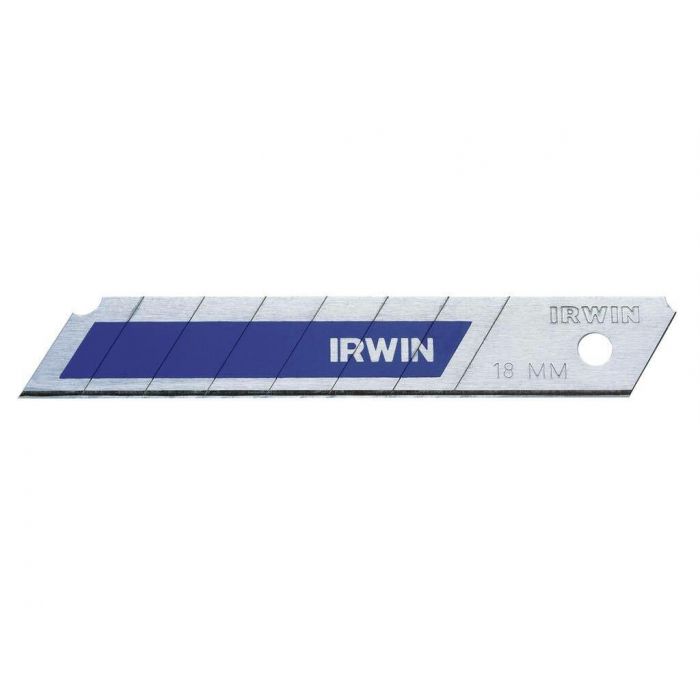 Irwin BI-metaal blue afbreekmes 18 mm - 8 stuks - 10507103