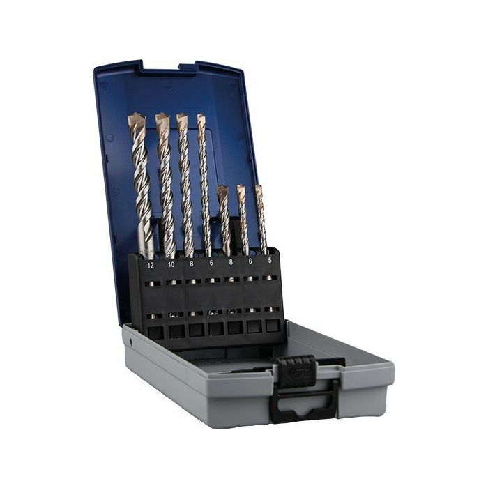 HEVU Hamerboor - steenboor SDS-plus V-Breaker (2 snijder) 7-Delig - 900.1010K