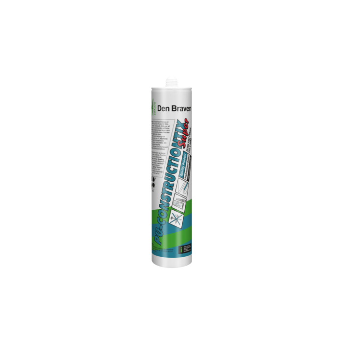 Zwaluw PU-Constructiontix lijmkit - transparant - 310 ml