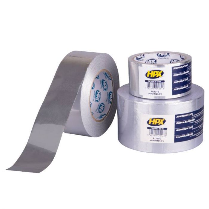 HPX ALU aluminium tape - 50 meter - AL5050 / AL7550