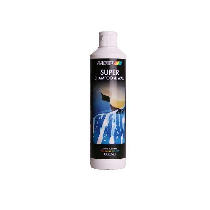 Motip Super Shampoo & Wax - 500 ml - 000743