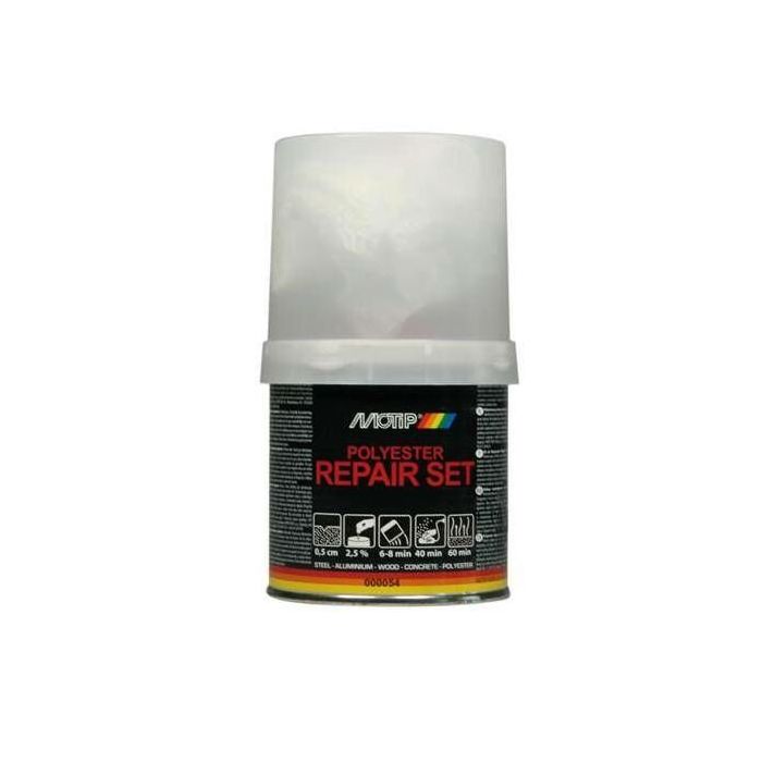 Motip Polyester reparatiekit - 250 gram - 000054