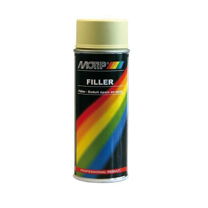 Motip Filler / vullende primer - geel - 400 ml - 04064