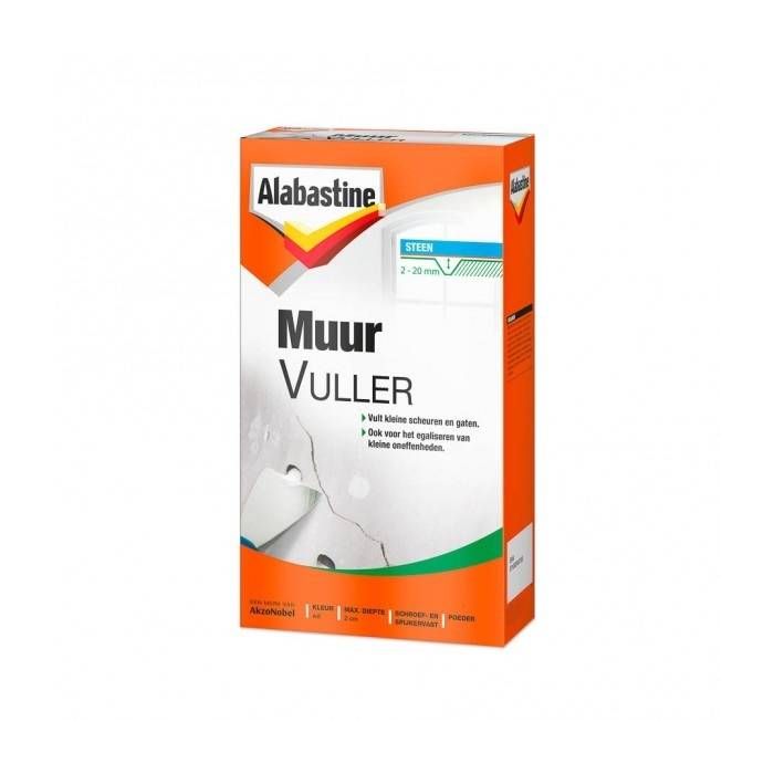 Alabastine Muurvuller - wit - 500 gram