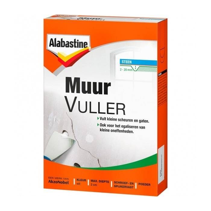 Alabastine Muurvuller - wit - 2000 gram