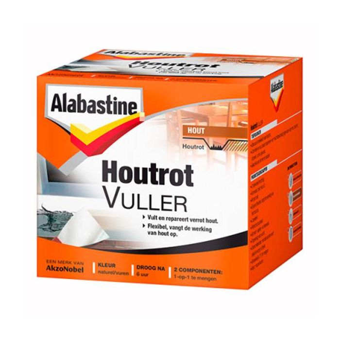 Alabastine Houtrotvuller - 1000 gram