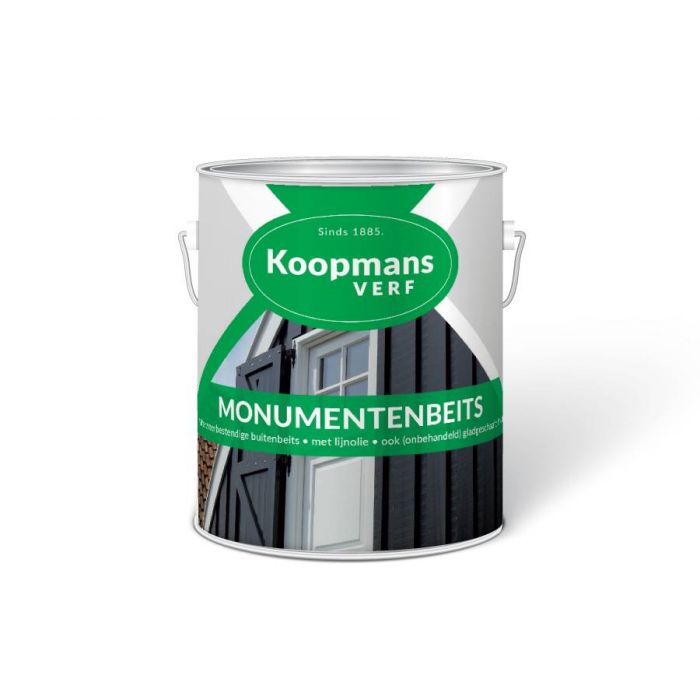 Koopmans Monumenten beits 239 zwart 2,5 Liter