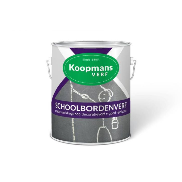 Koopmans Schoolbordenverf zwart 250ML