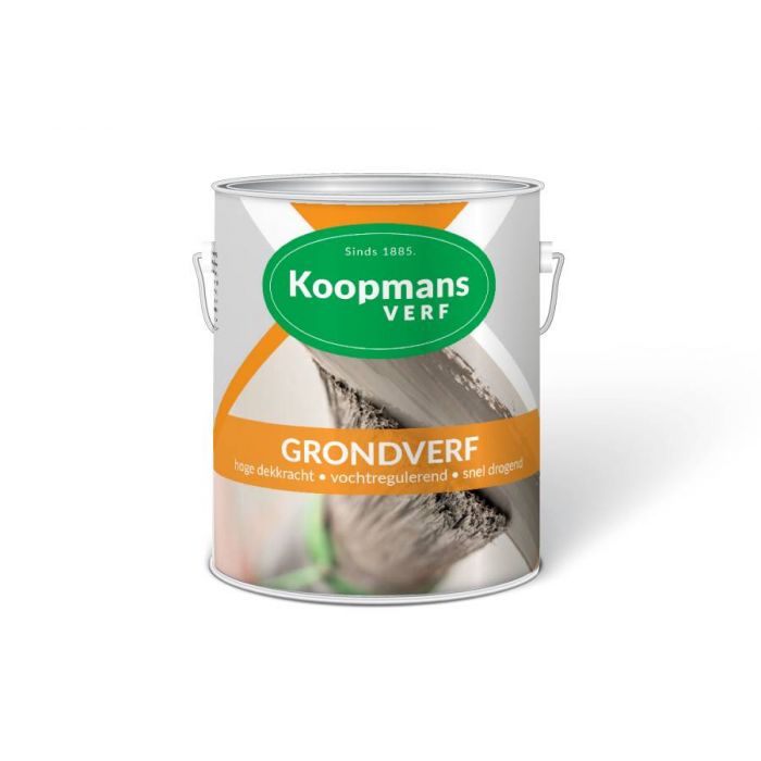 Koopmans Grondverf 229 donkergrijs 750ML