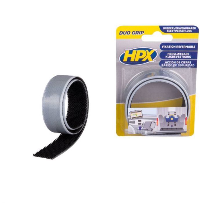 HPX Duo Grip klikband 25mm x 0,5 meter DG2500