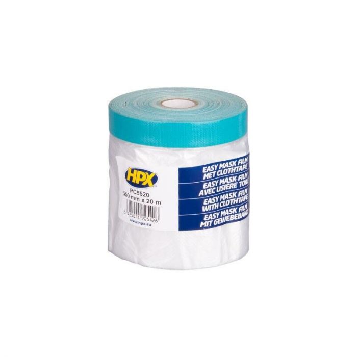 HPX Easy mask film cloth tape - 550 mm x 20 meter - PC5520