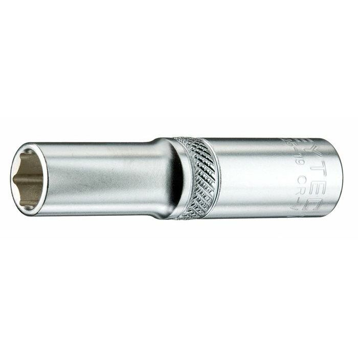 Heytec Dopsleutel verlengd 1/4" - 8 mm