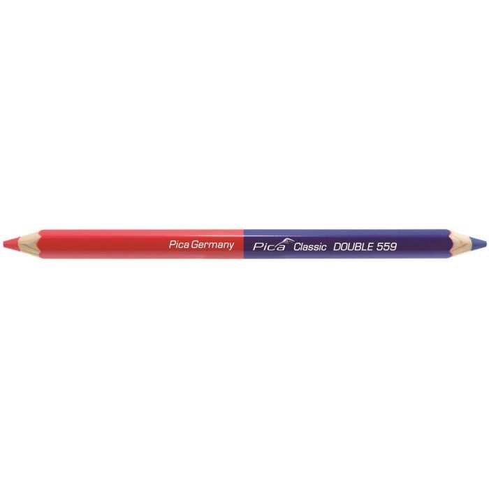 Pica 559 Dubbel potlood - rood/ blauw - 175 mm