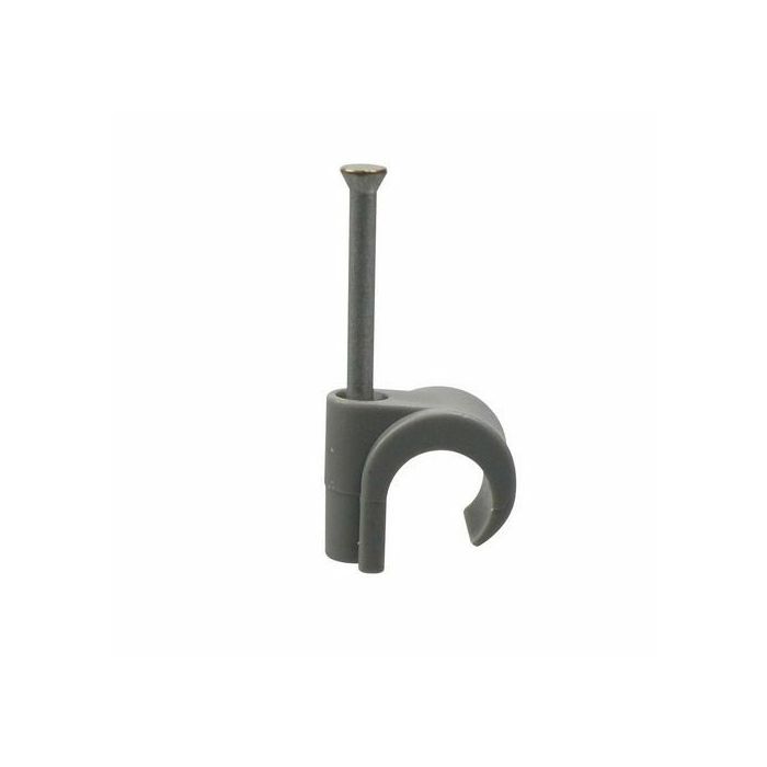 Tack Universele spijkerclip - 8-10 mm - grijs - 100 stuks - 37280