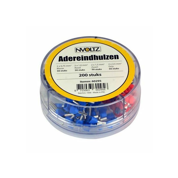 Ratio Adereindhulzen assortimentsdoos twin - 200-delig - 60295