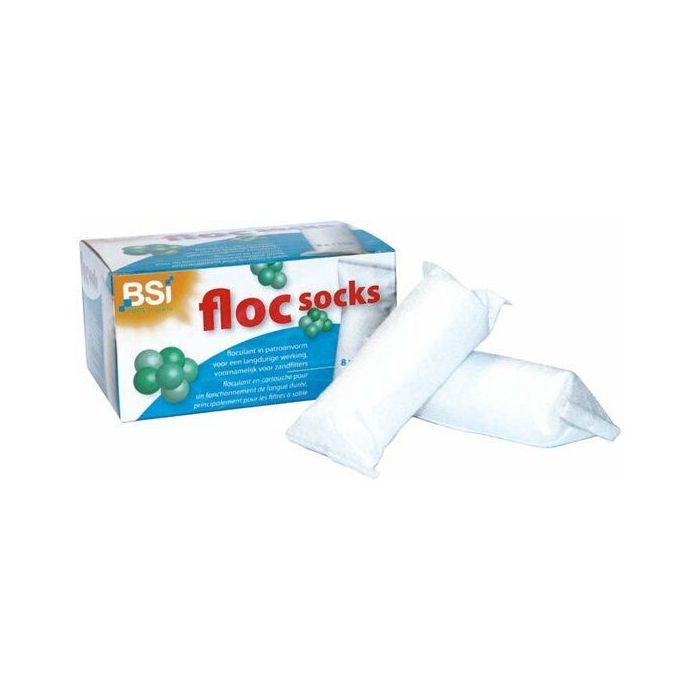 BSI Floc Socks - flocculatiekousje - 8x125 gram - 6449