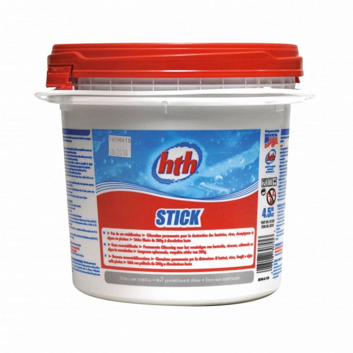 HTH Langwerkend chloor sticks 300 gram - 4,5 kg - 30738