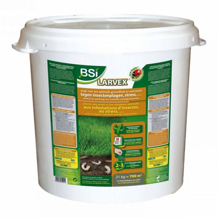 BSI Larvex tegen insectenplagen en stress - 21 kg / 700 m² - 50215