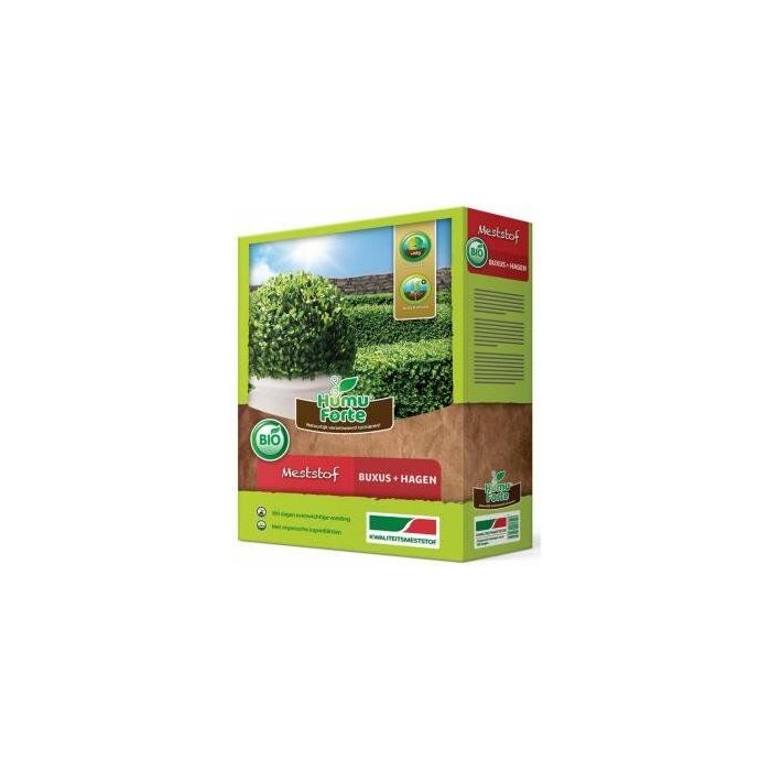 HumuForte BIO Meststof buxus, hagen en coniferen - 1,75 kg - HF02MBUXO