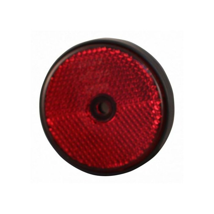 Radex Reflector rood - Ø61 mm - opschroefbaar