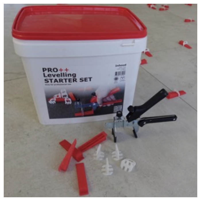 PRO++ Tegel Levelling set PRO 15 - 1,5 mm - AT004067