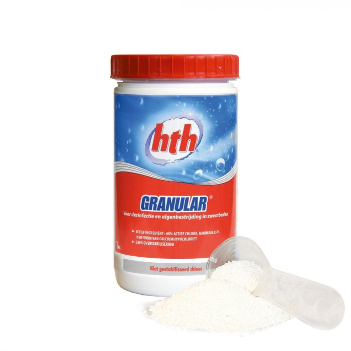 HTH Snelwerkende chloor granulaat - 1 kg - 00363