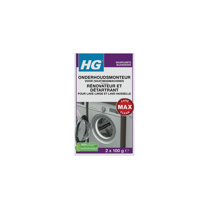 HG Onderhoudsmonteur voor was- en vaatwasmachines - 200 ml