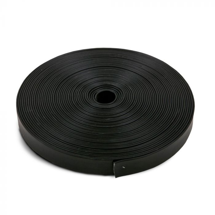 MA Rubber Boomband 40 mm x 25 meter - recycling - zwart