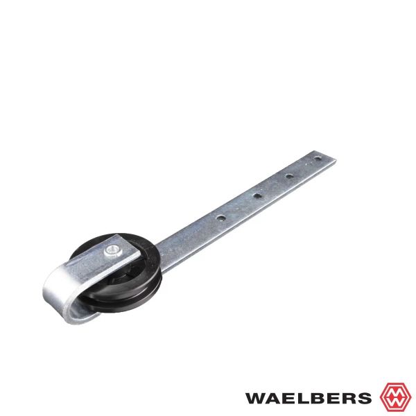 Waelbers Hangrol met poly-wiel - 60 mm - 2 stuks - 620111.41