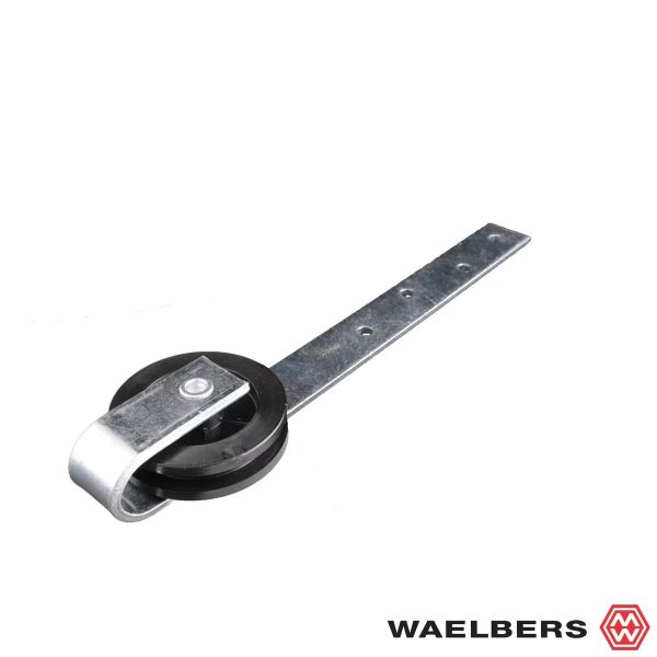 Waelbers Hangrol met poly-wiel - 75 mm - 2 stuks - 620121.41