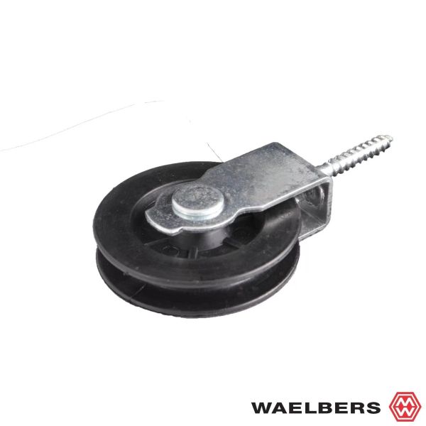 Waelbers Schroefkatrol poly-wiel - 60 mm - 620281.02