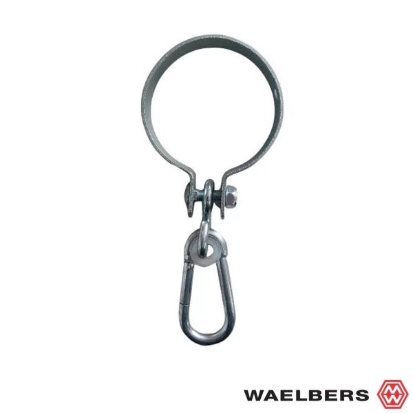 Waelbers Schommelhaak rond - 90 mm - staal - 629301.05