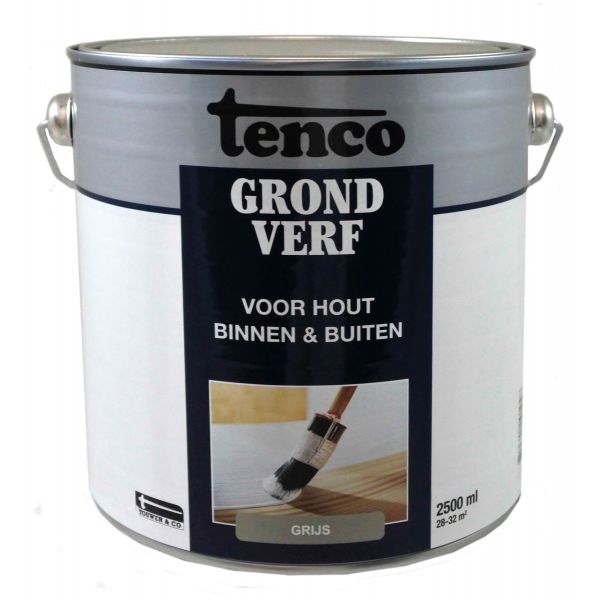 Tenco Grondverf grijs - 2,5 Liter