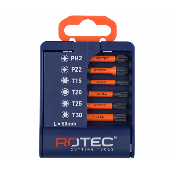 Rotec IMPACT Bitset - PH en TX - 6-delig - 825.0135