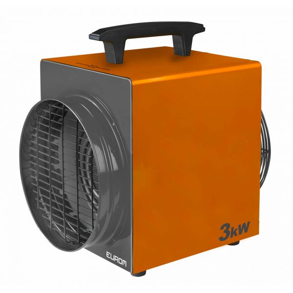 Eurom Heat-Duct-Pro 3kW Elektrische werkplaatskachel - 3000 watt - 230V- 389 m³/u - 332469