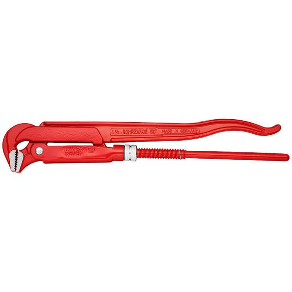 Knipex 83 10 010 Pijptang 90° - 310 mm - Ø42 mm - rood poedergecoat